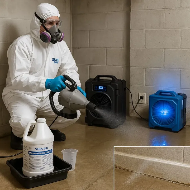Sanitization and Odor Removal process in Cary, IL