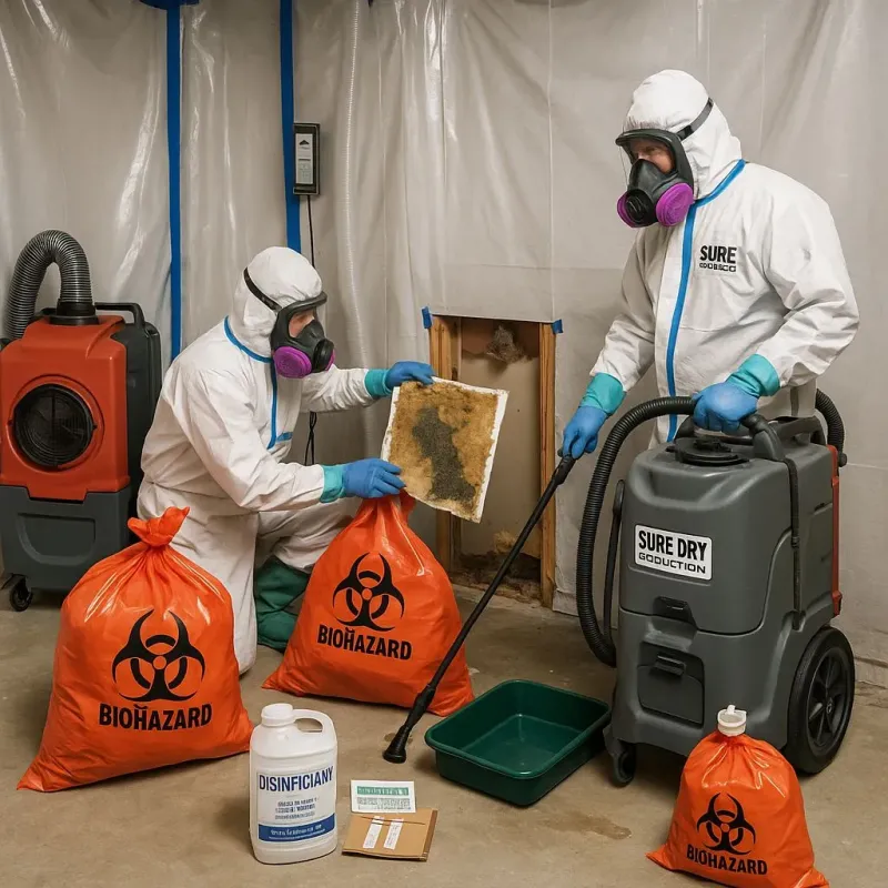 Contaminated Water Handling Protocols process in Cary, IL